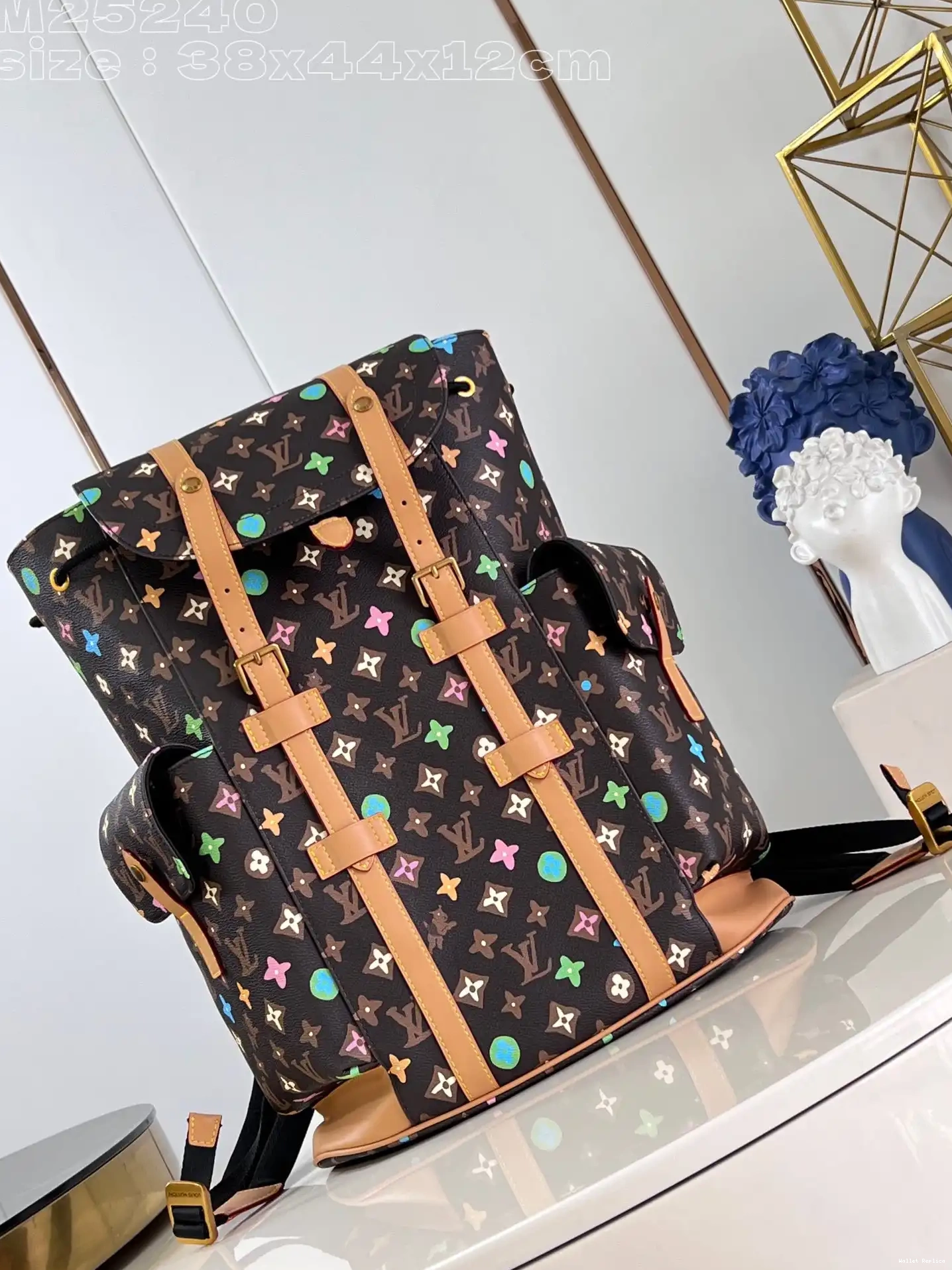 Cheap Christopher Vuitton Louis MM-38*44*12.5CM Backpack 0605